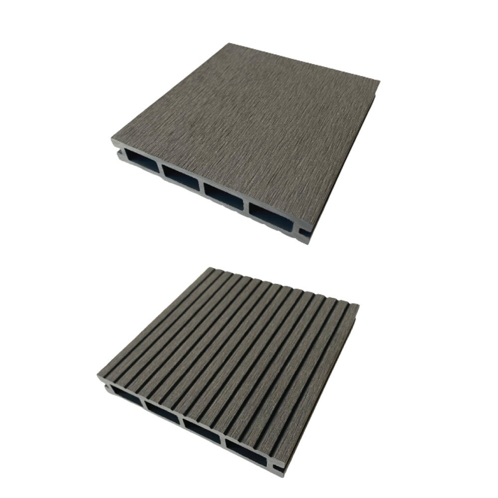 Estandar Composite Decking 146mm x 23mm x 3.6mtr Grey (Bale of 1