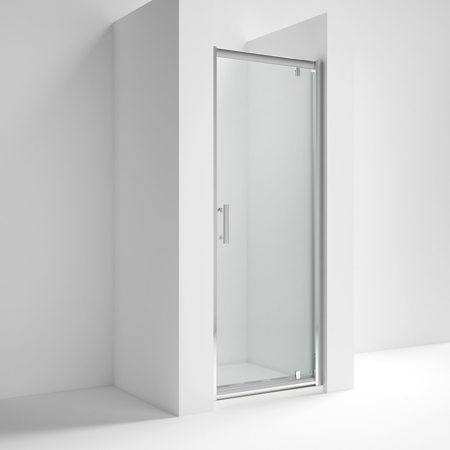 800 X 1850mm Pivot Shower Door 6mm