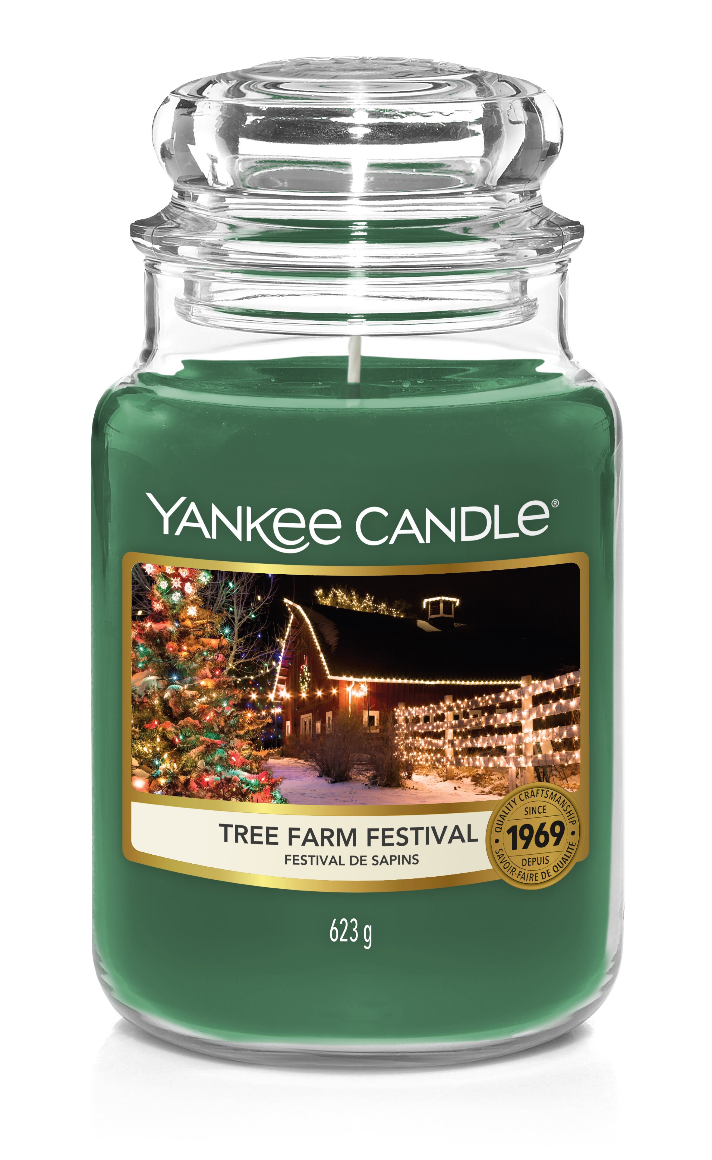 Yankee Candle Origianl Large Jar Tree Farm Festival