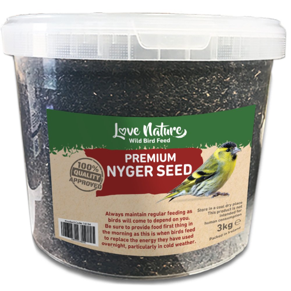 Love Nature 3KG Nyger Seed Bucket