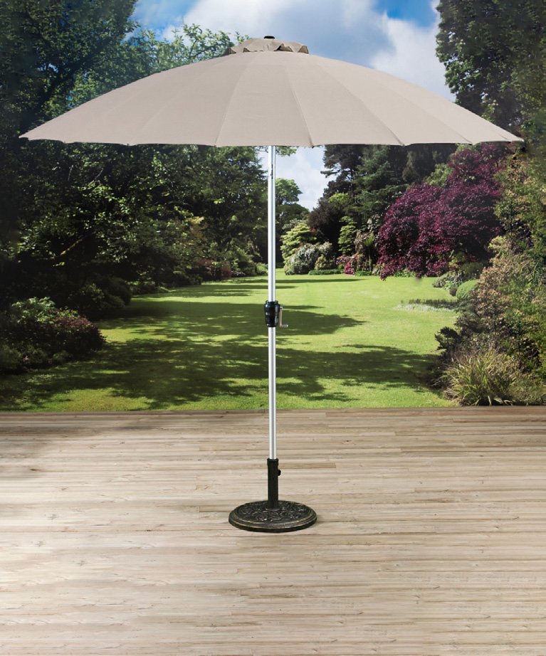 Shanghai Parasol 2.7m Beige