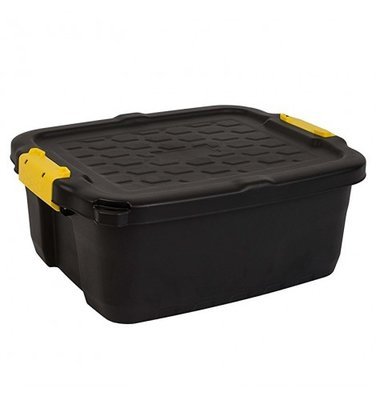 Heavy Duty Storage Box with Lid 24L