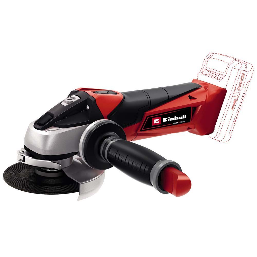 Einhell Power X-Change 18V Cordless 115mm Angle Grinder - Bare