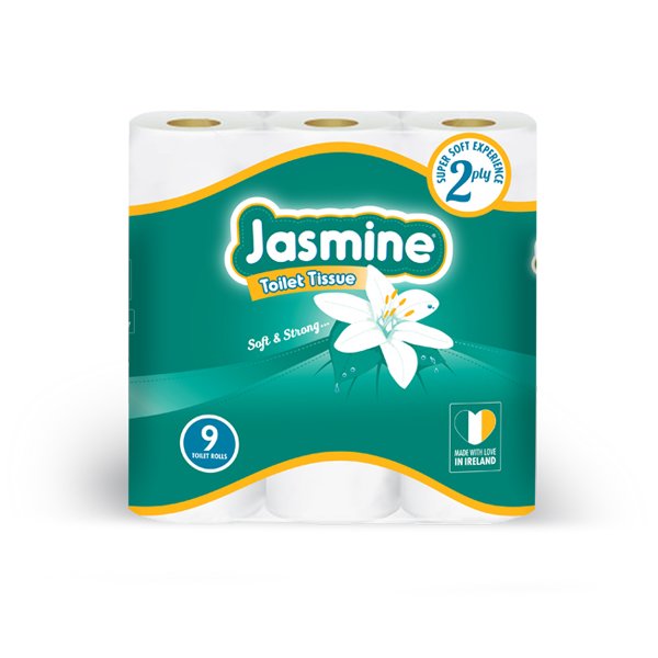 Jasmine Toilet Roll New 9 roll pack