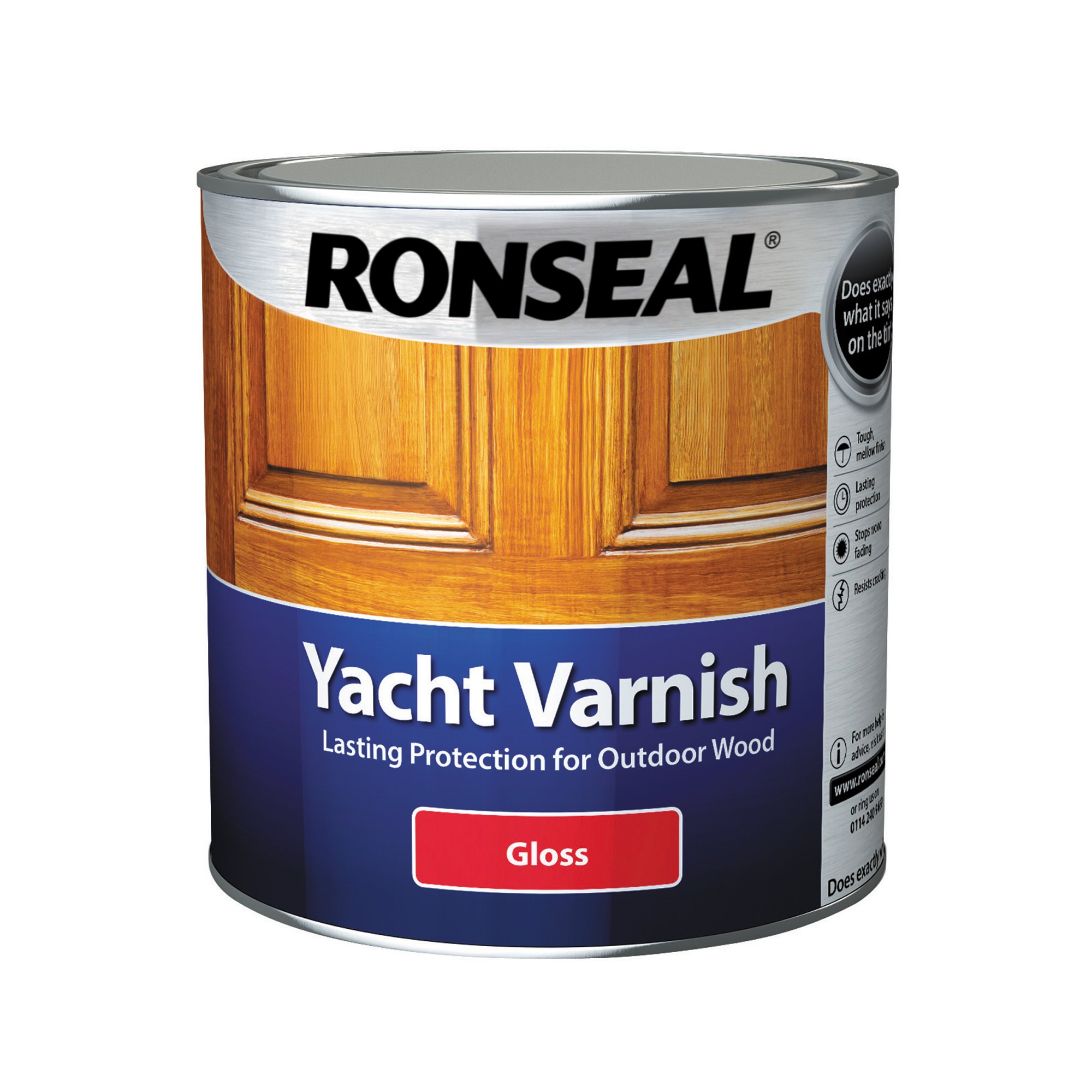 Ronseal Yacht Varnish Gloss 2-5L