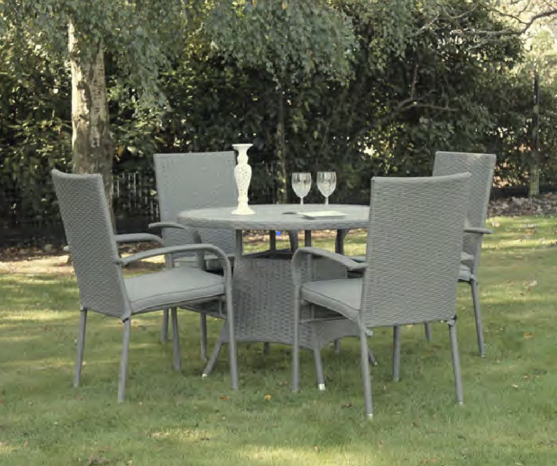 Rio 4 Seat Dining Set