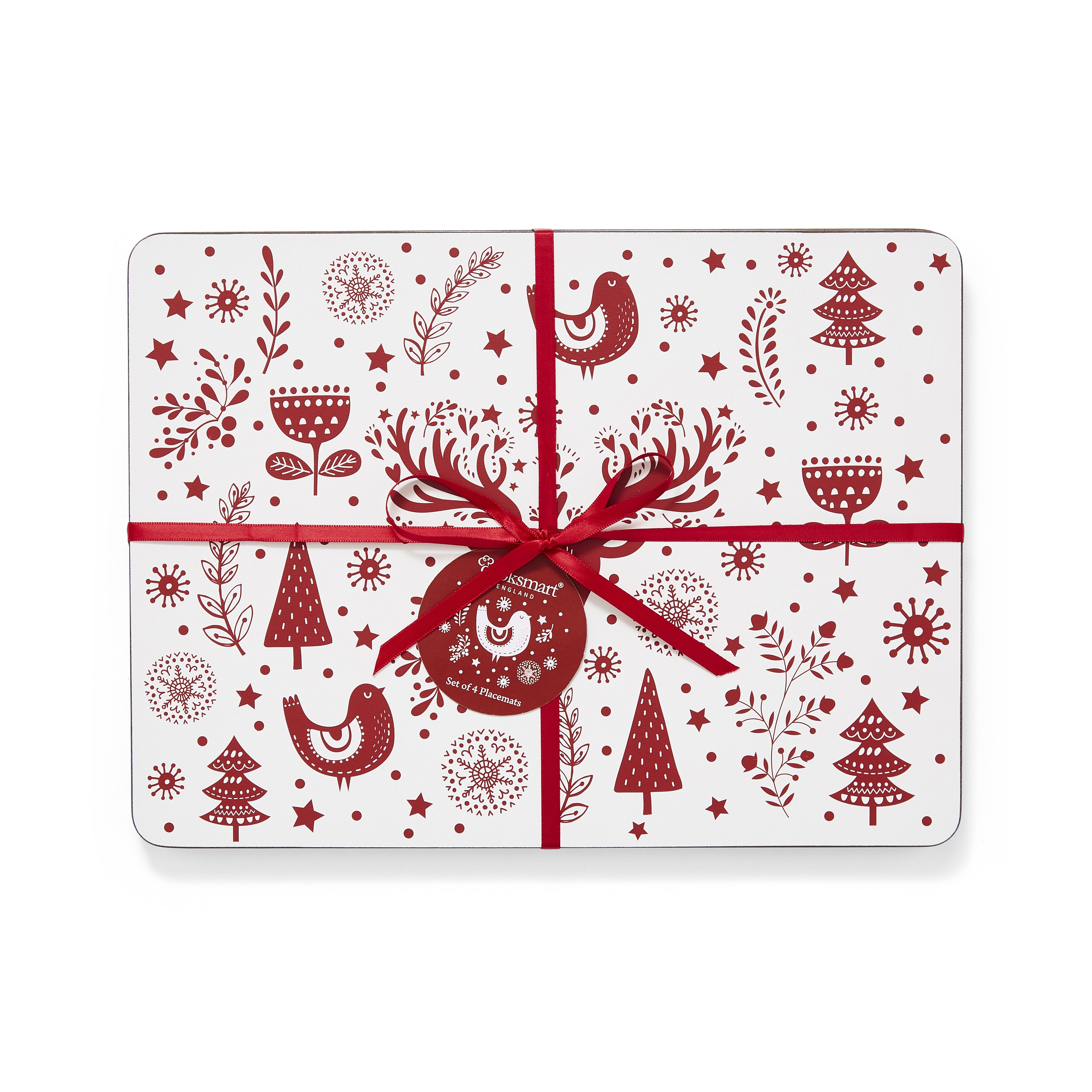 Cooksmart A Nordic Christmas Set 4 Placemats