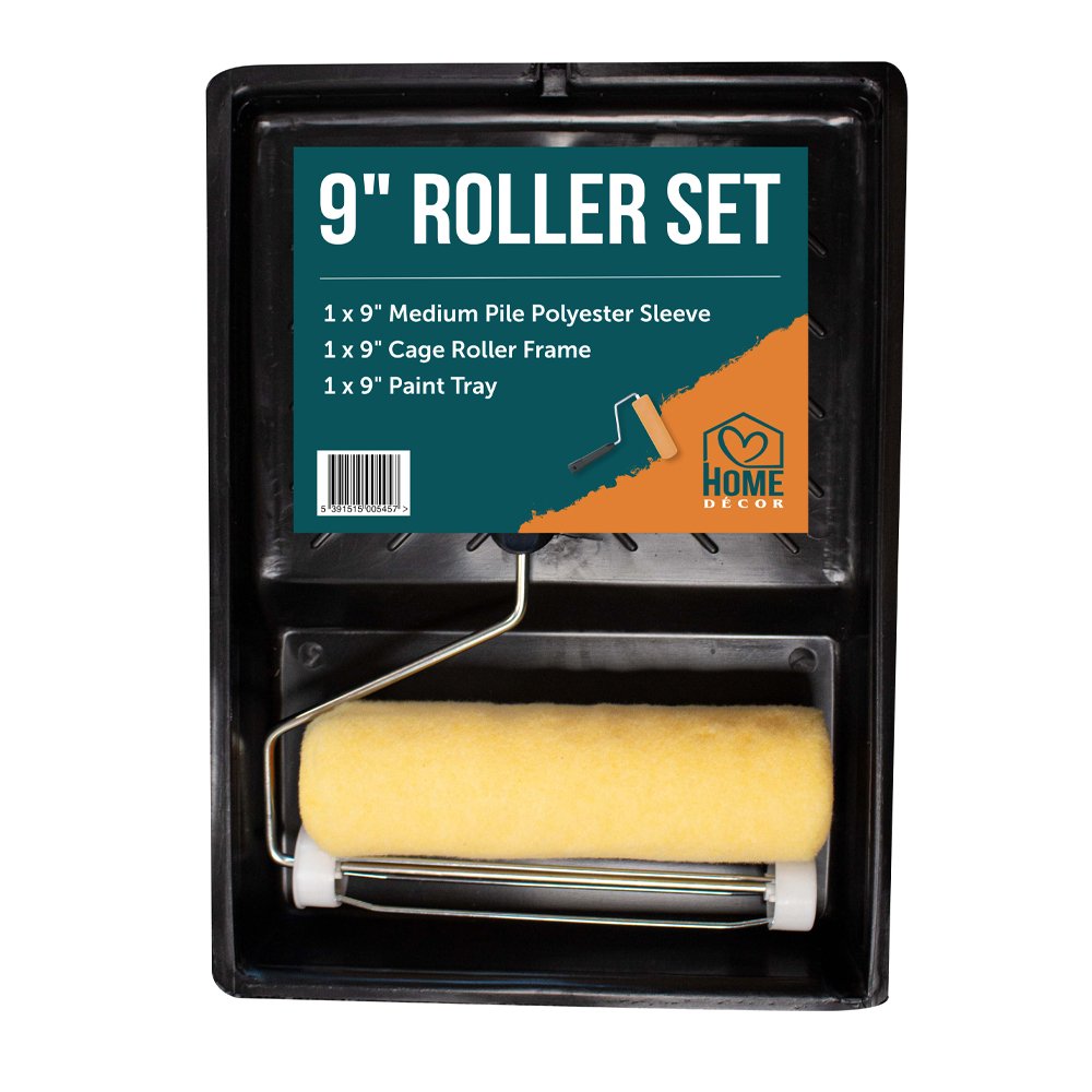 Home Decor 9" Interior Roller & Tray Set