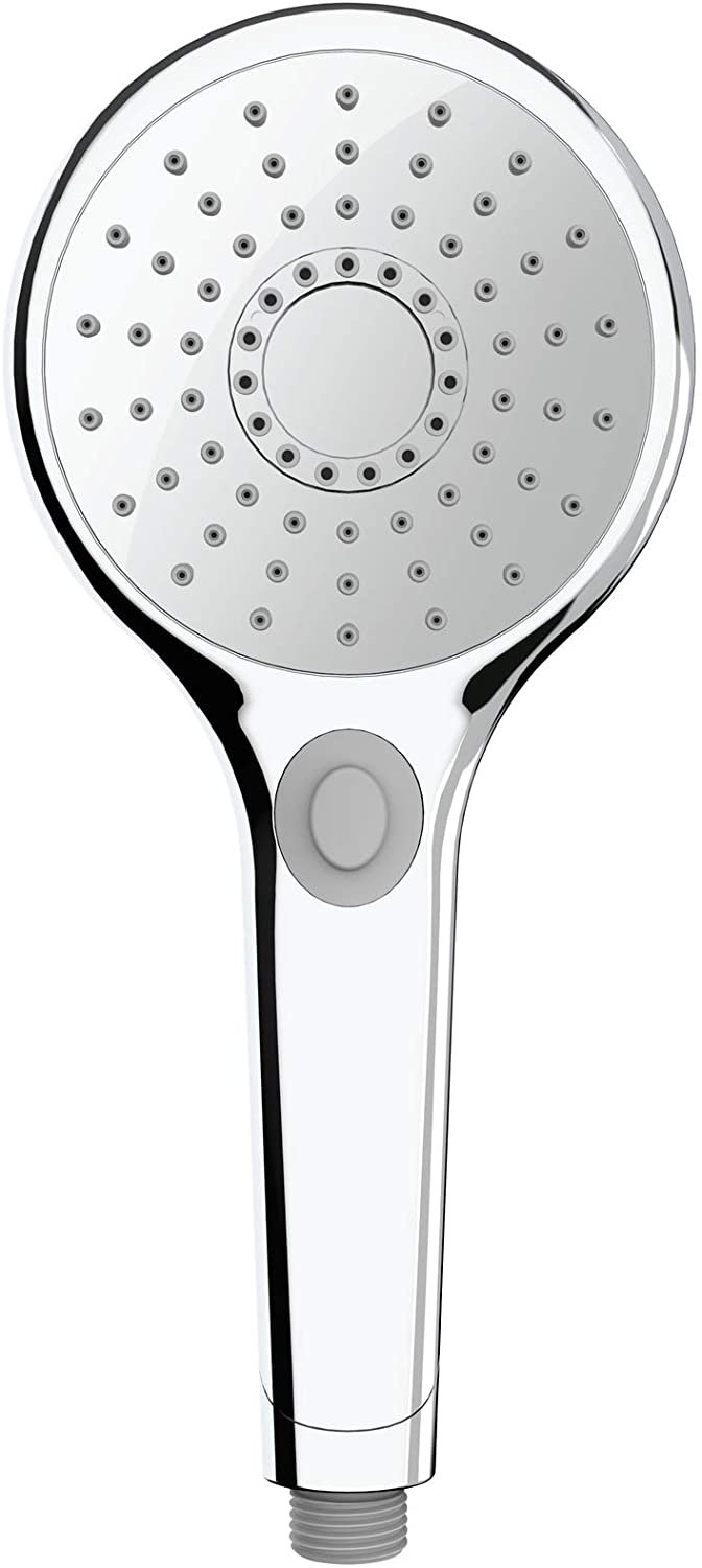 Wenko Basic Shower Head 1 Function 12cm Chrome