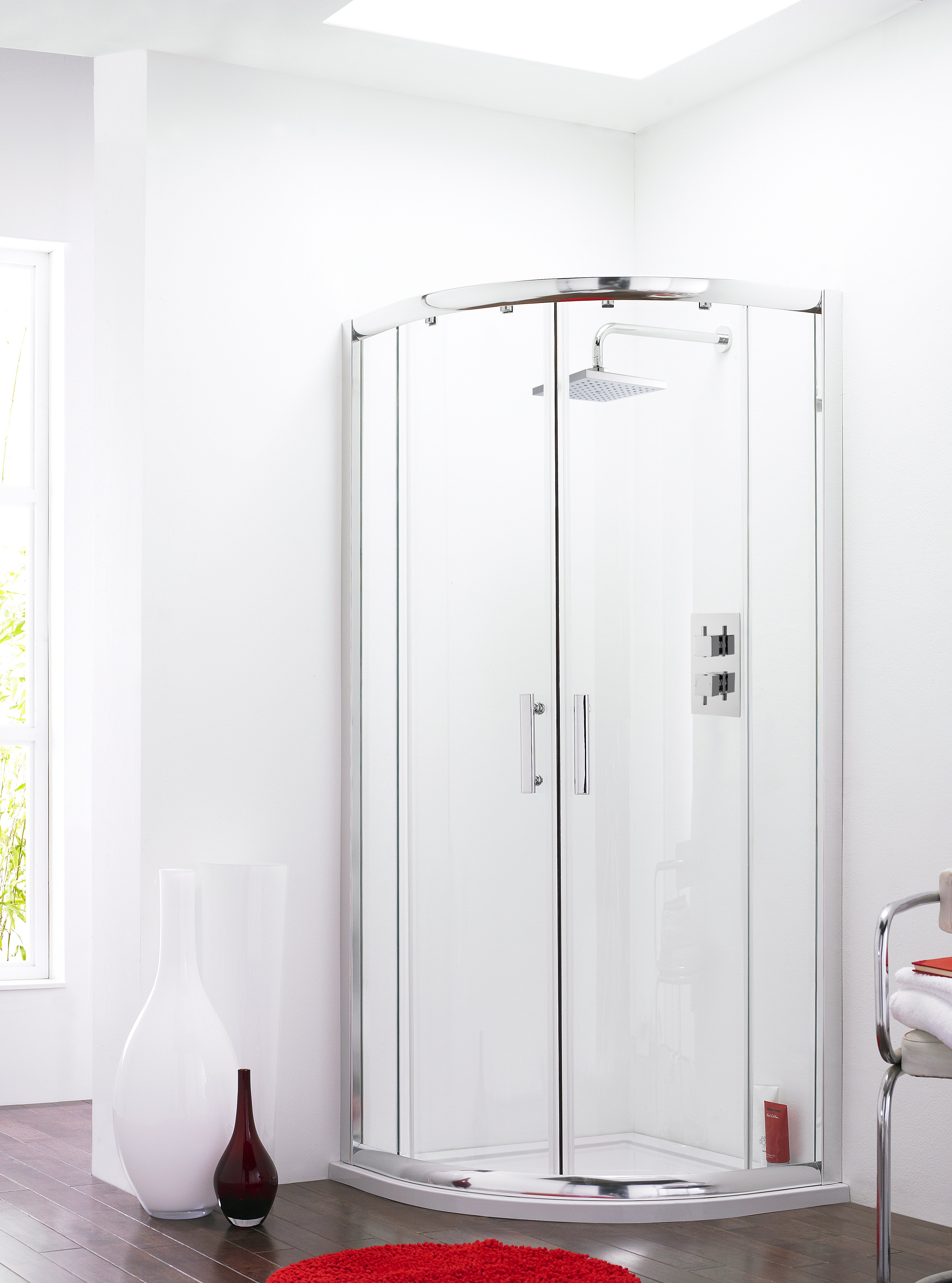 900 X 900 Quadrant Shower Door (Enclosure) 6mm