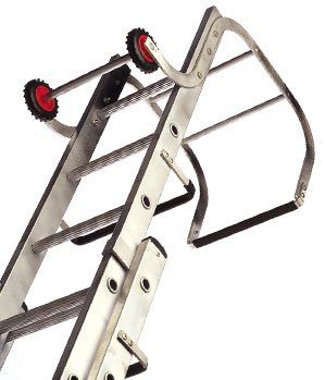 Lyte trade Double Section 15+13 Rung Roof Ladder 4m - 6.6m