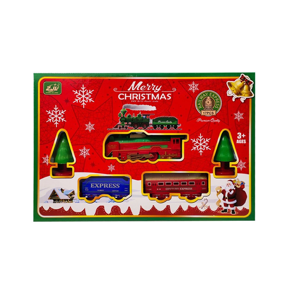 Battery Operated Christmas Toy Train With Light