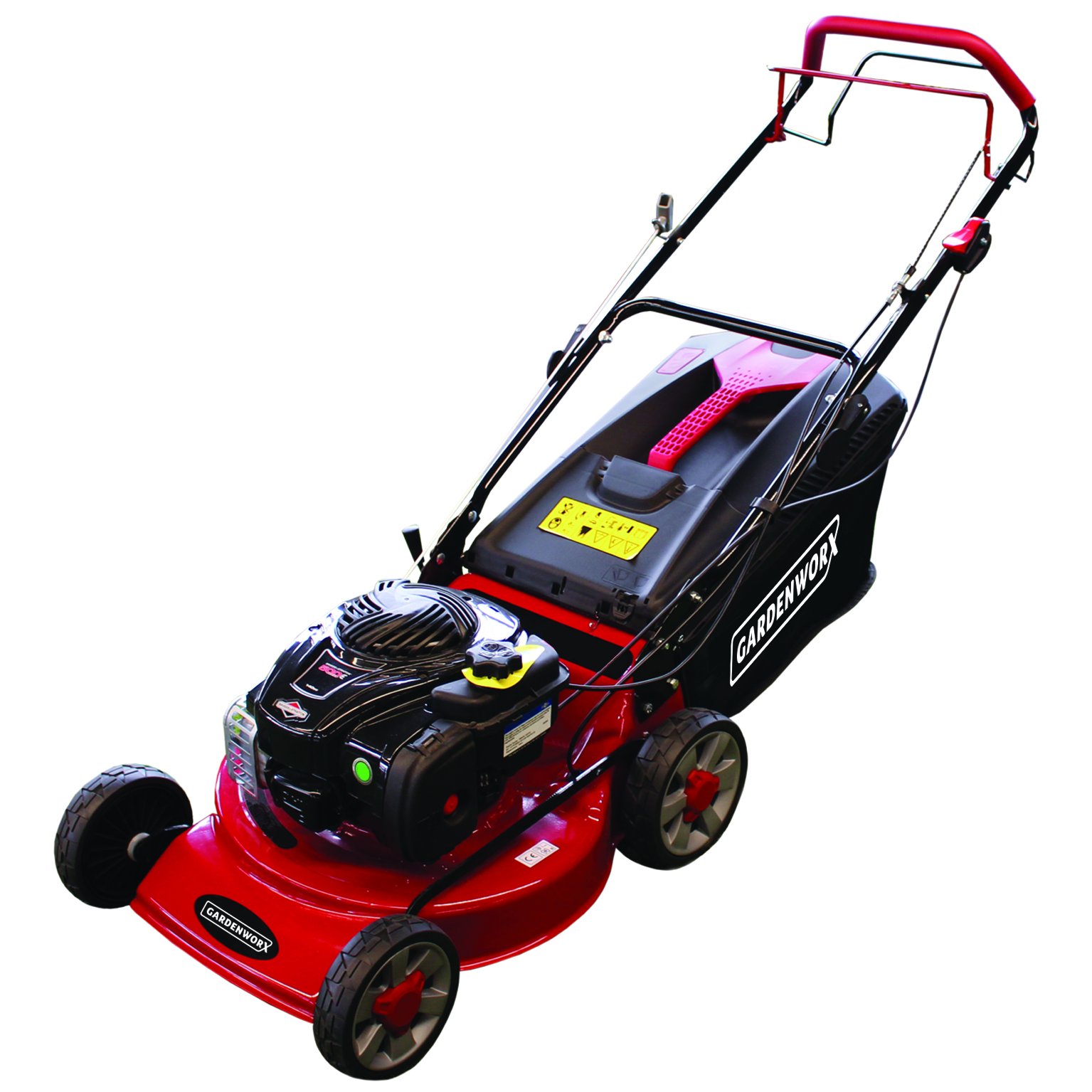 GardenWorx 4.0 Self Propelled 46cm Petrol Lawnmower 140cc B&S