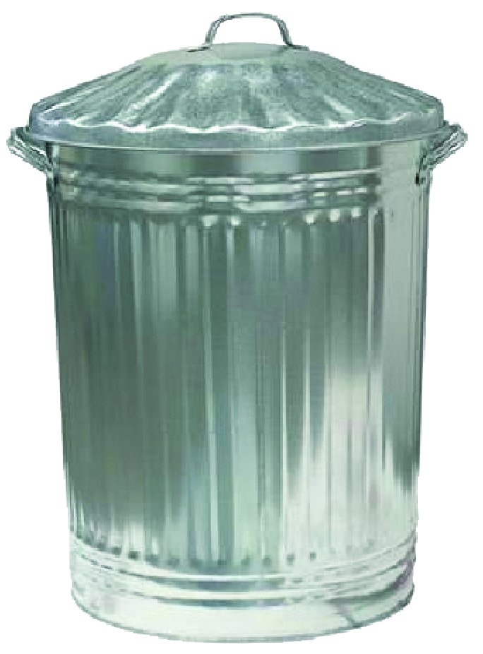 Galvanised 75L Bin