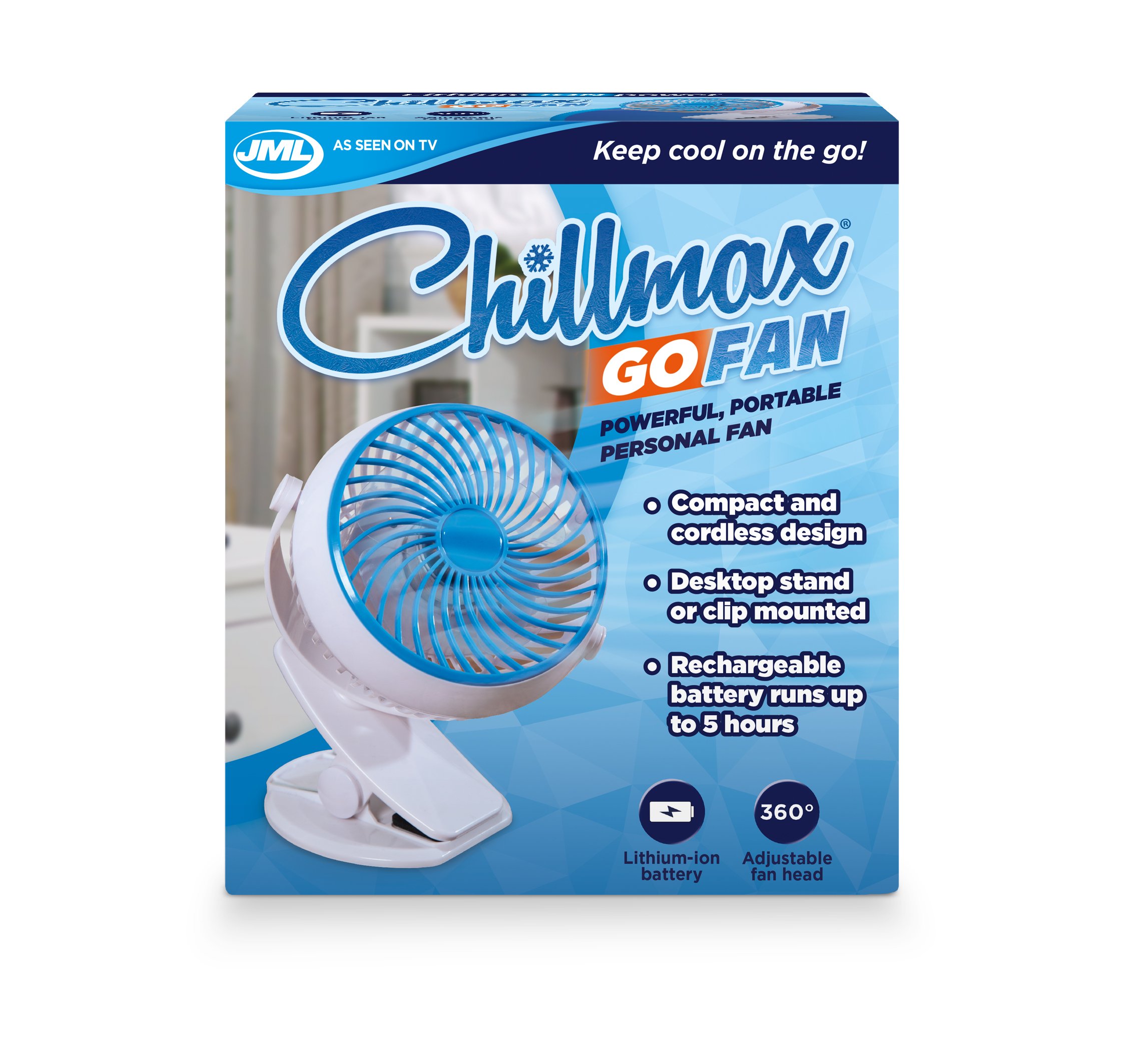 JML Chillmax Go Fan White