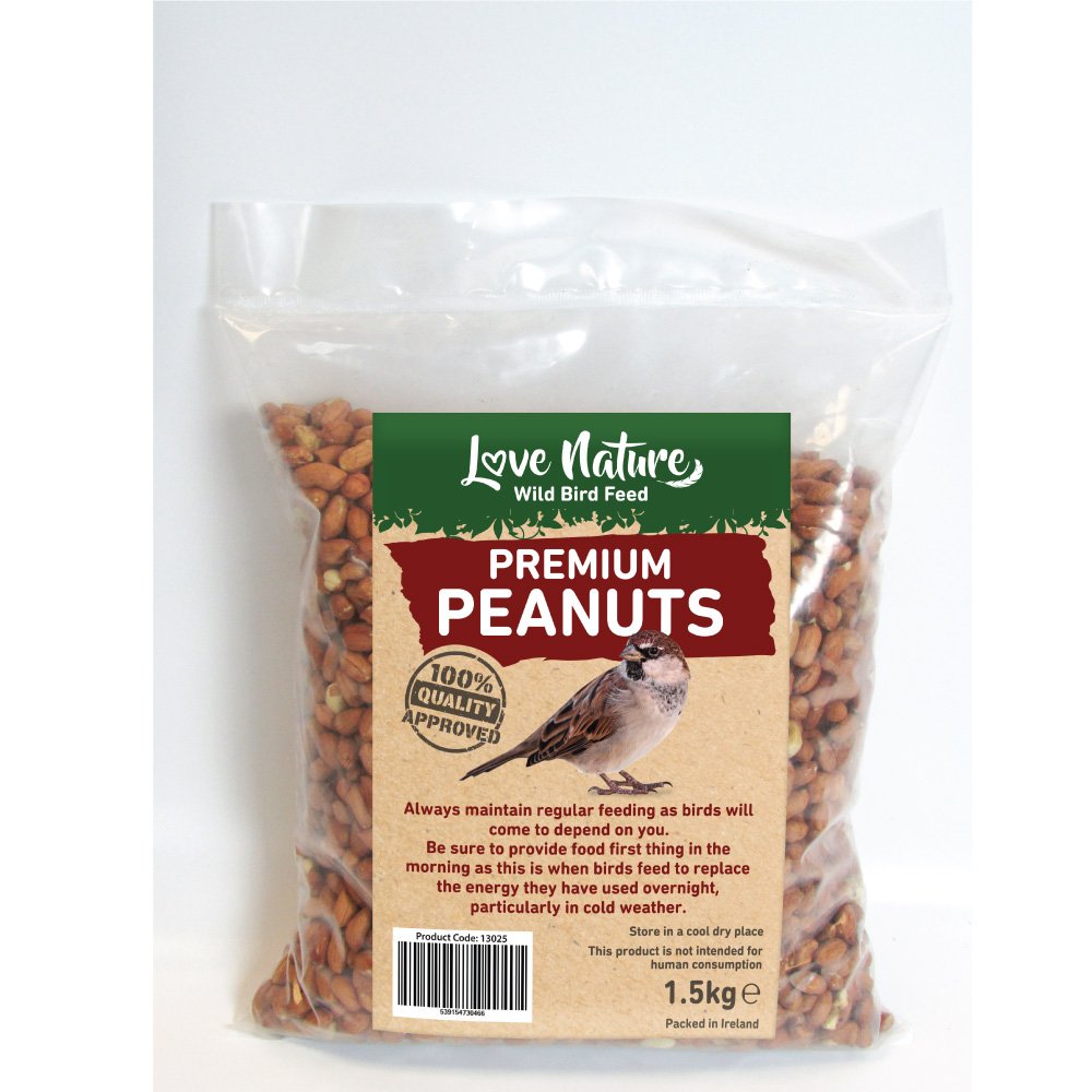 Love Nature 1.5kg Peanut Bag