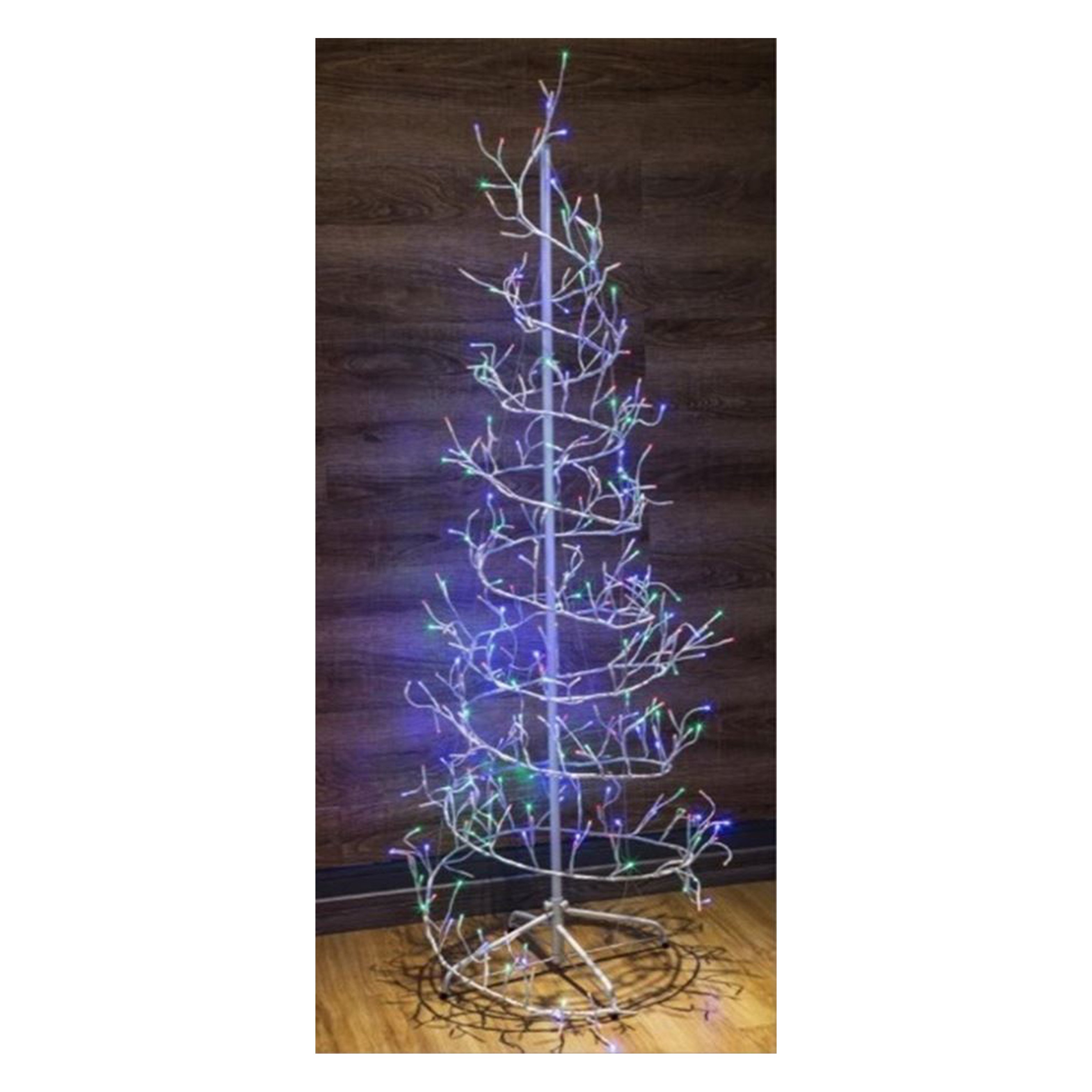 180cm Spiral Tree with Multi Colour LED