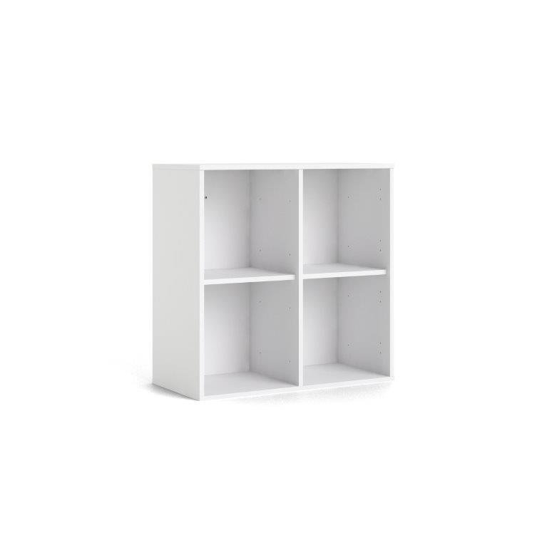 Linate Bookcase 2x2 Matt White