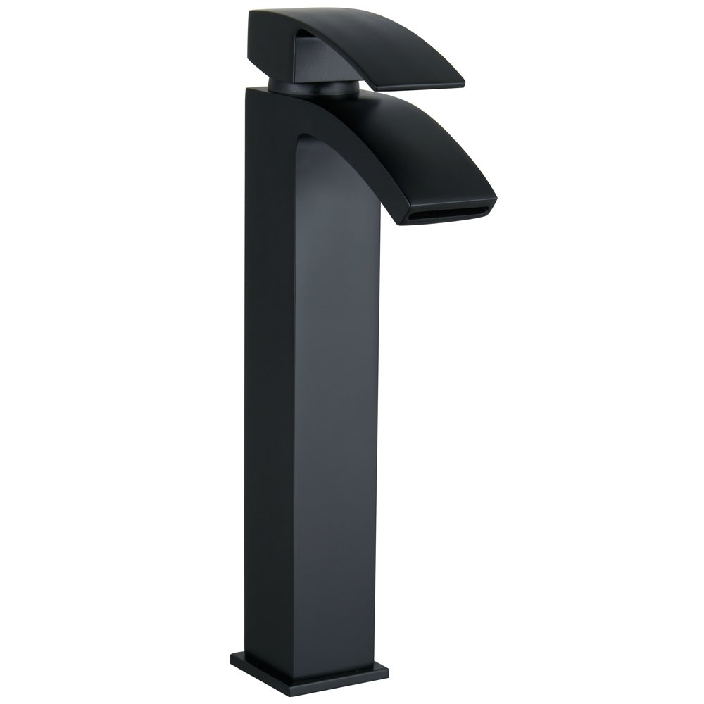 Trisen Mijas Tall Mono Basin Mixer Black