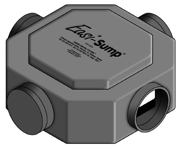 Radon Sumps (Easi Sump) Black Iab Cert