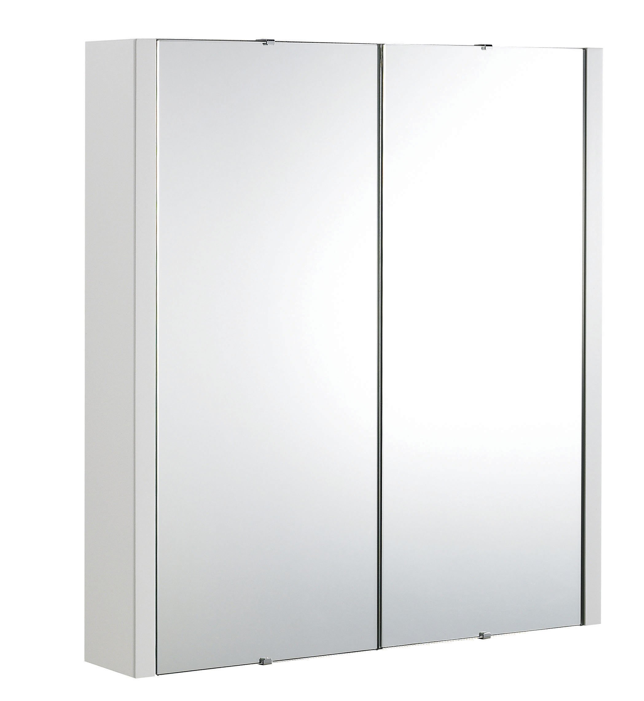 600mm 2 Door Turin Mirror Cabinet