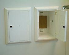 Eircom Cable Box & Lid (New Type) White