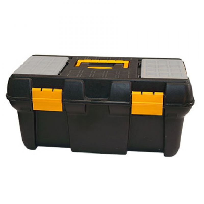 18" Toolbox  2 Organizers & Tray