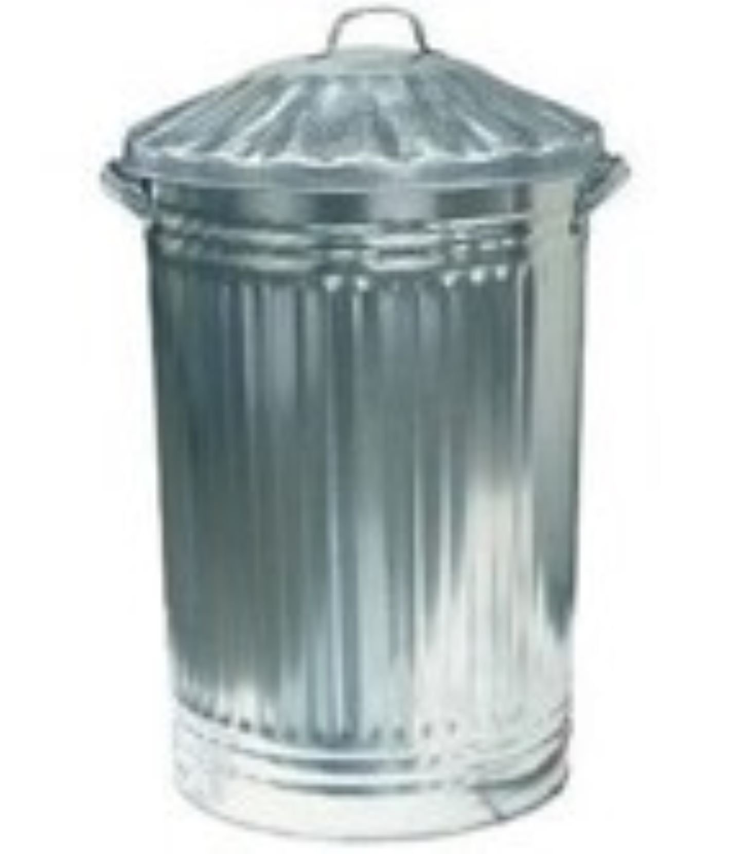 Galvanised 90L Bin