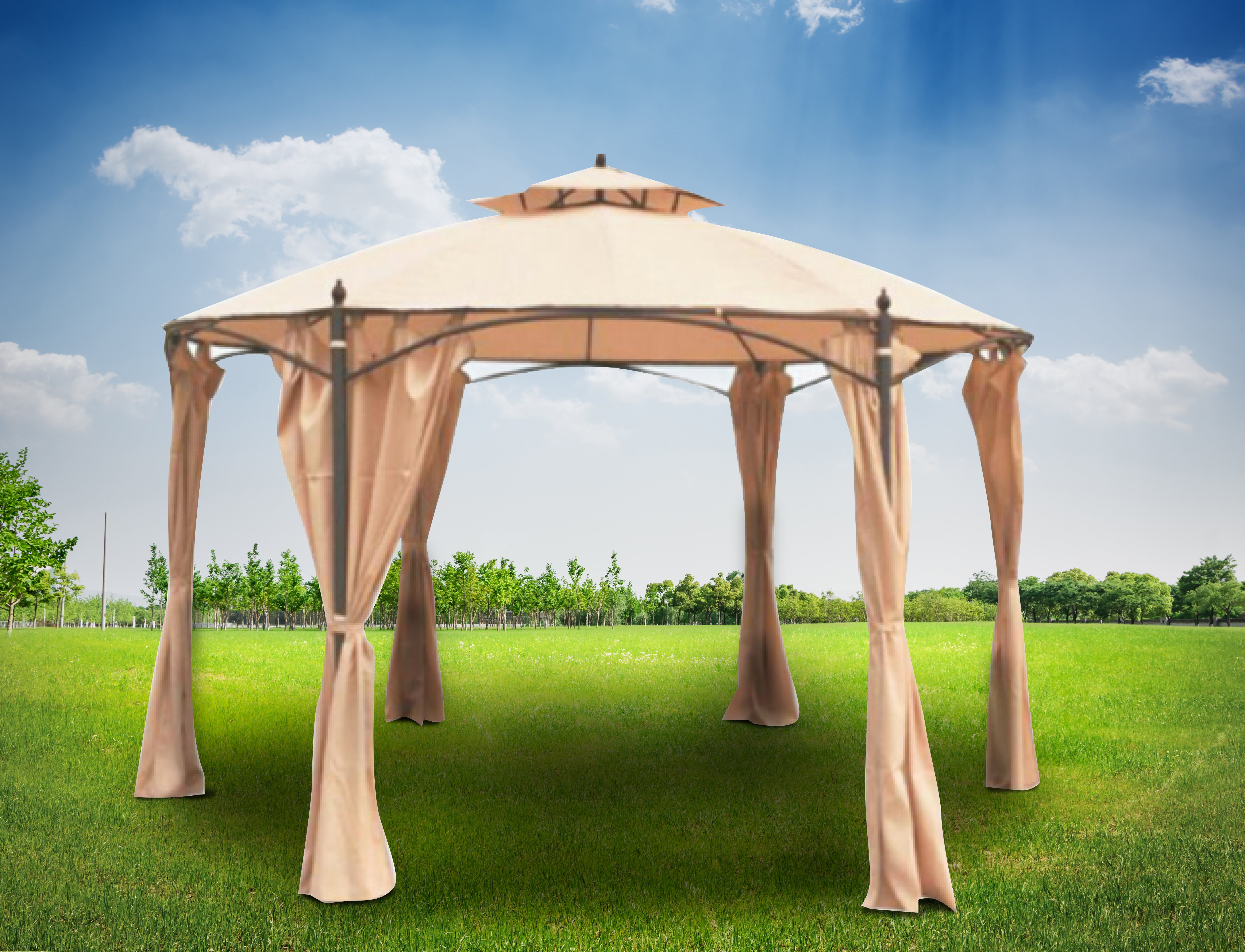 Steel Round Gazebo