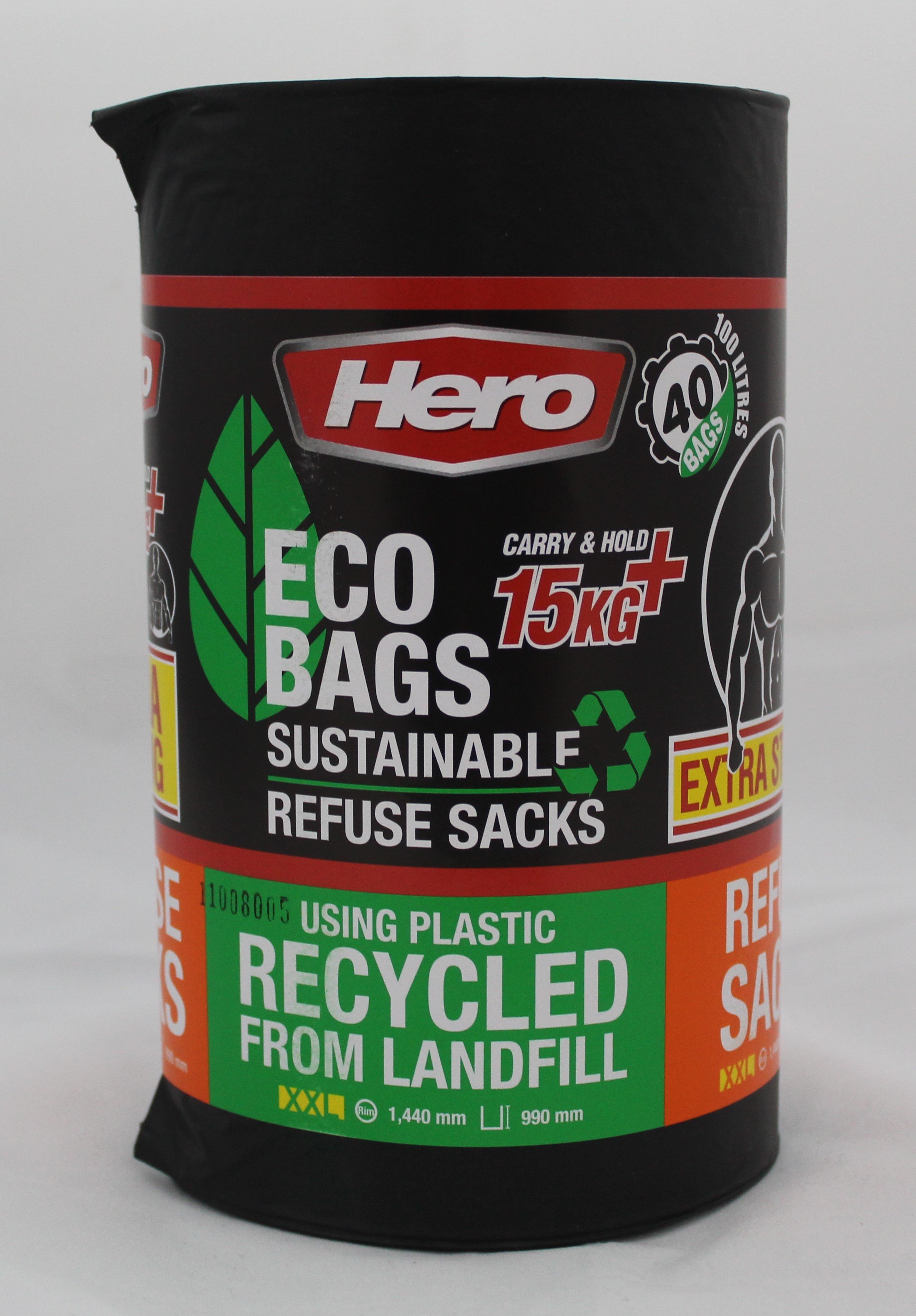 Hero Eco Refuse Sacks 40's