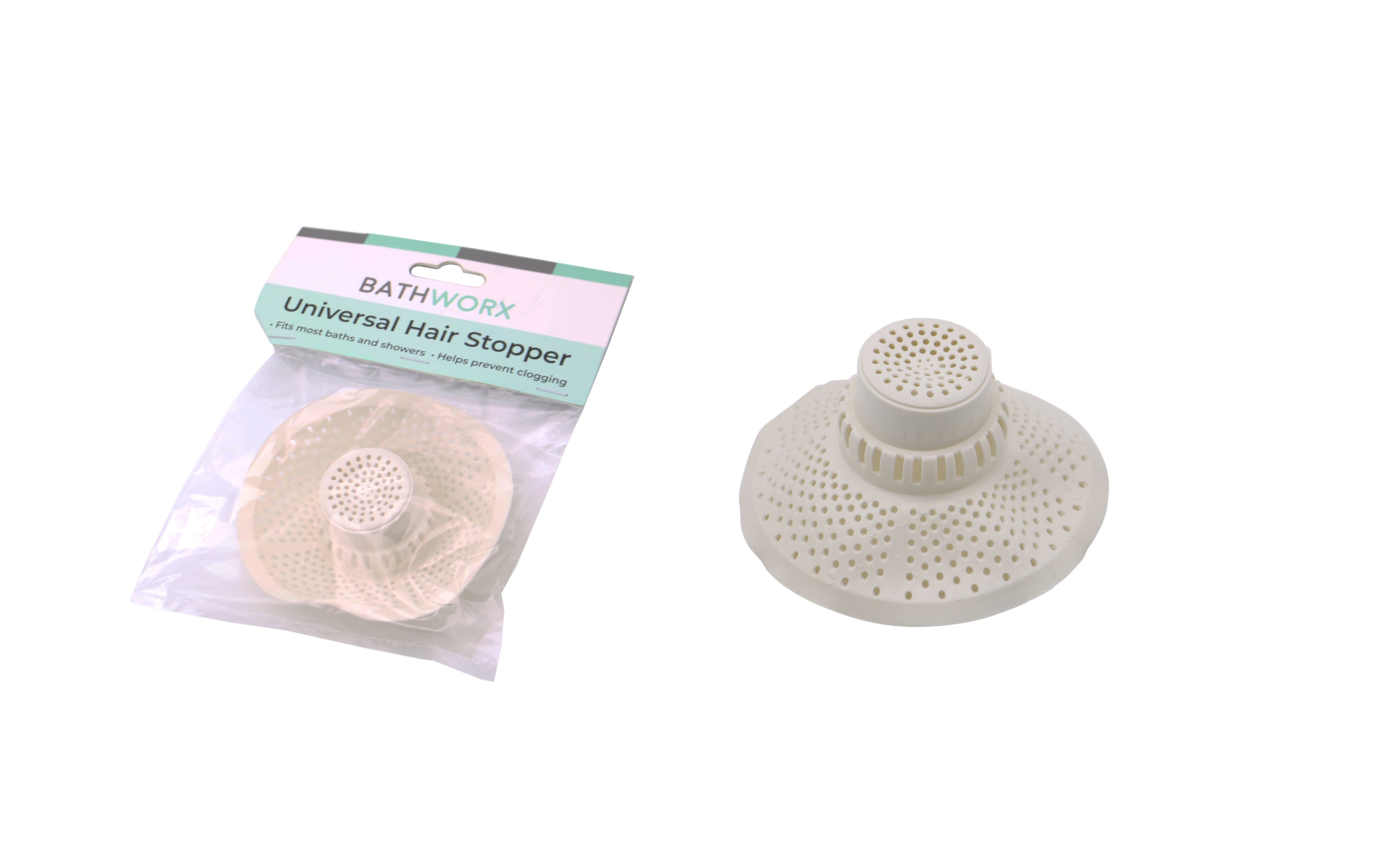 Bathworx Universal Hair Stopper