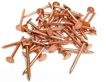 Copper Slate Nails 3.35 X 35mm (1000=CTN)