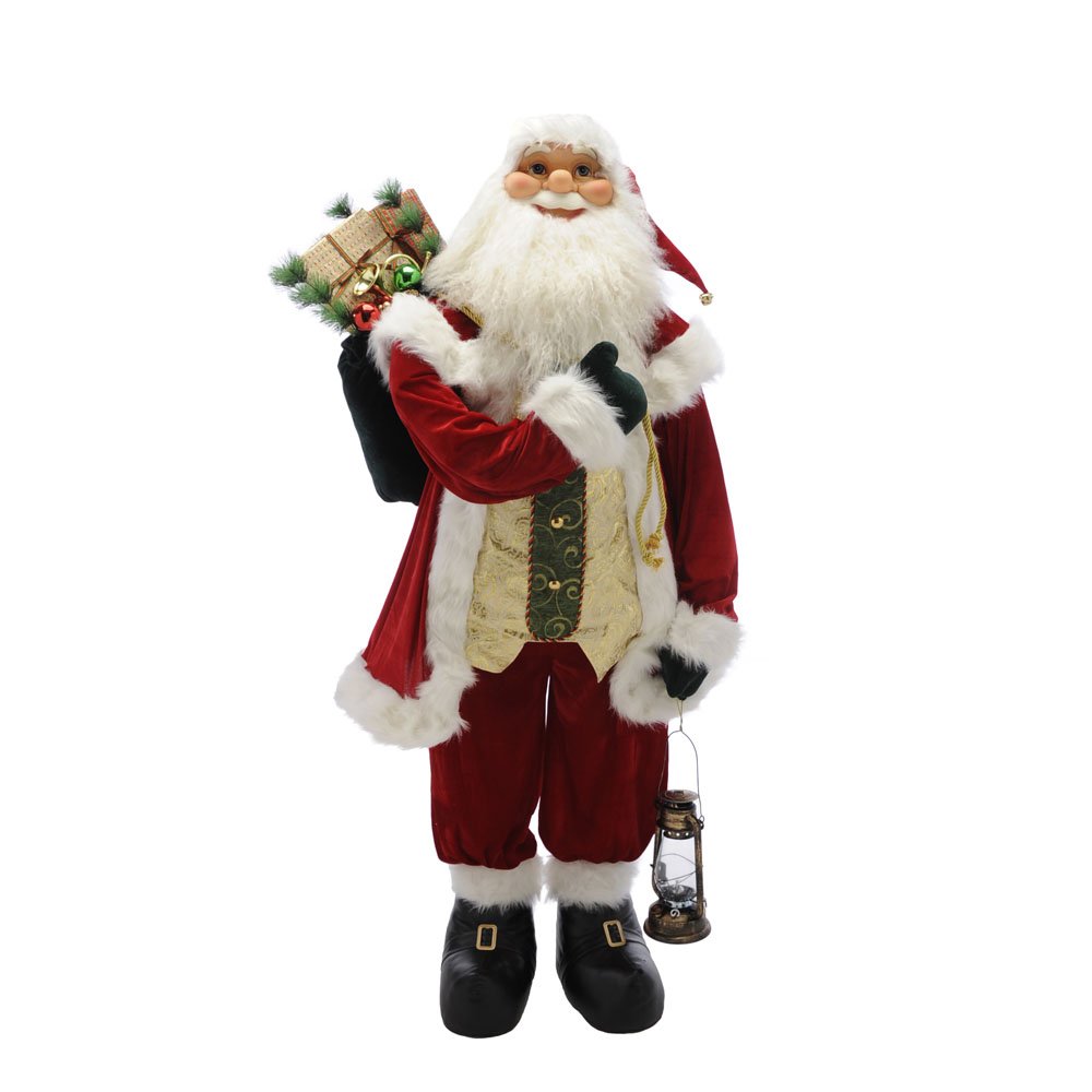 Traditional Standing Santa 180cm