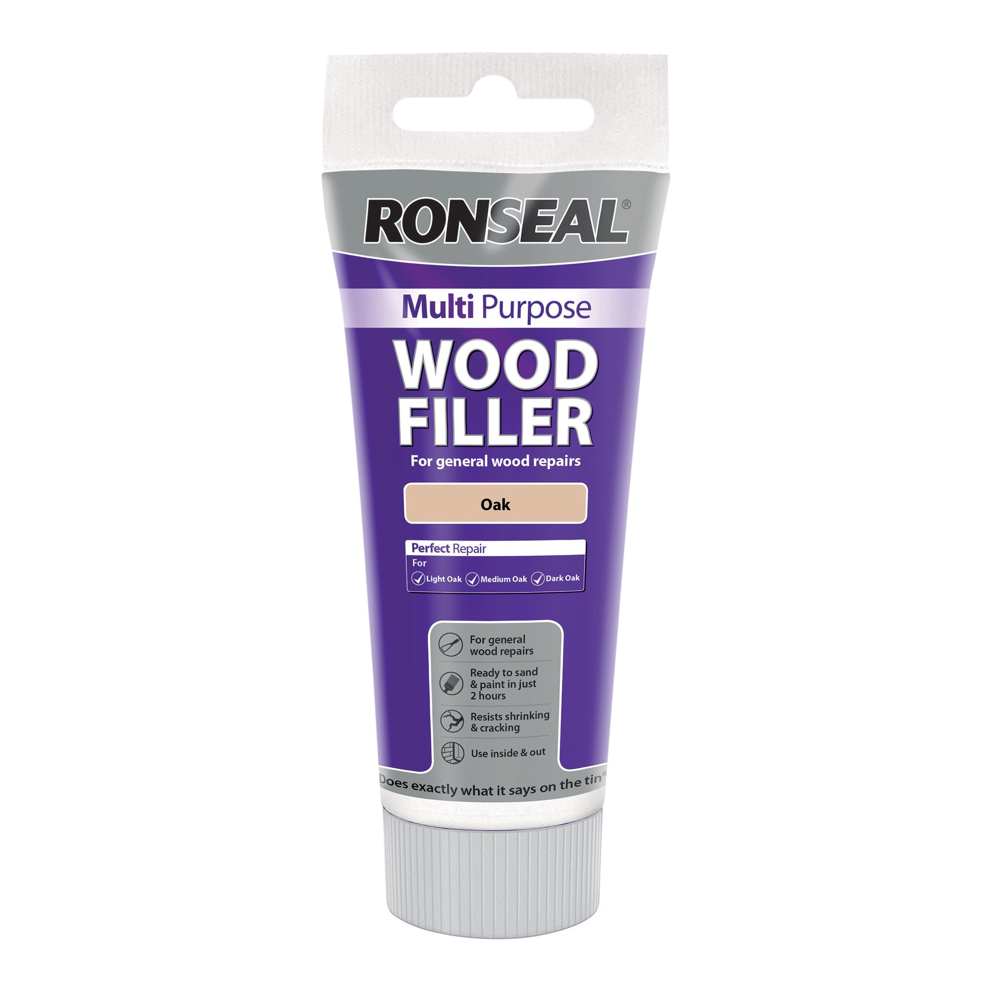 Ronseal Multi Purpose Wood Filler Tube Oak 325g