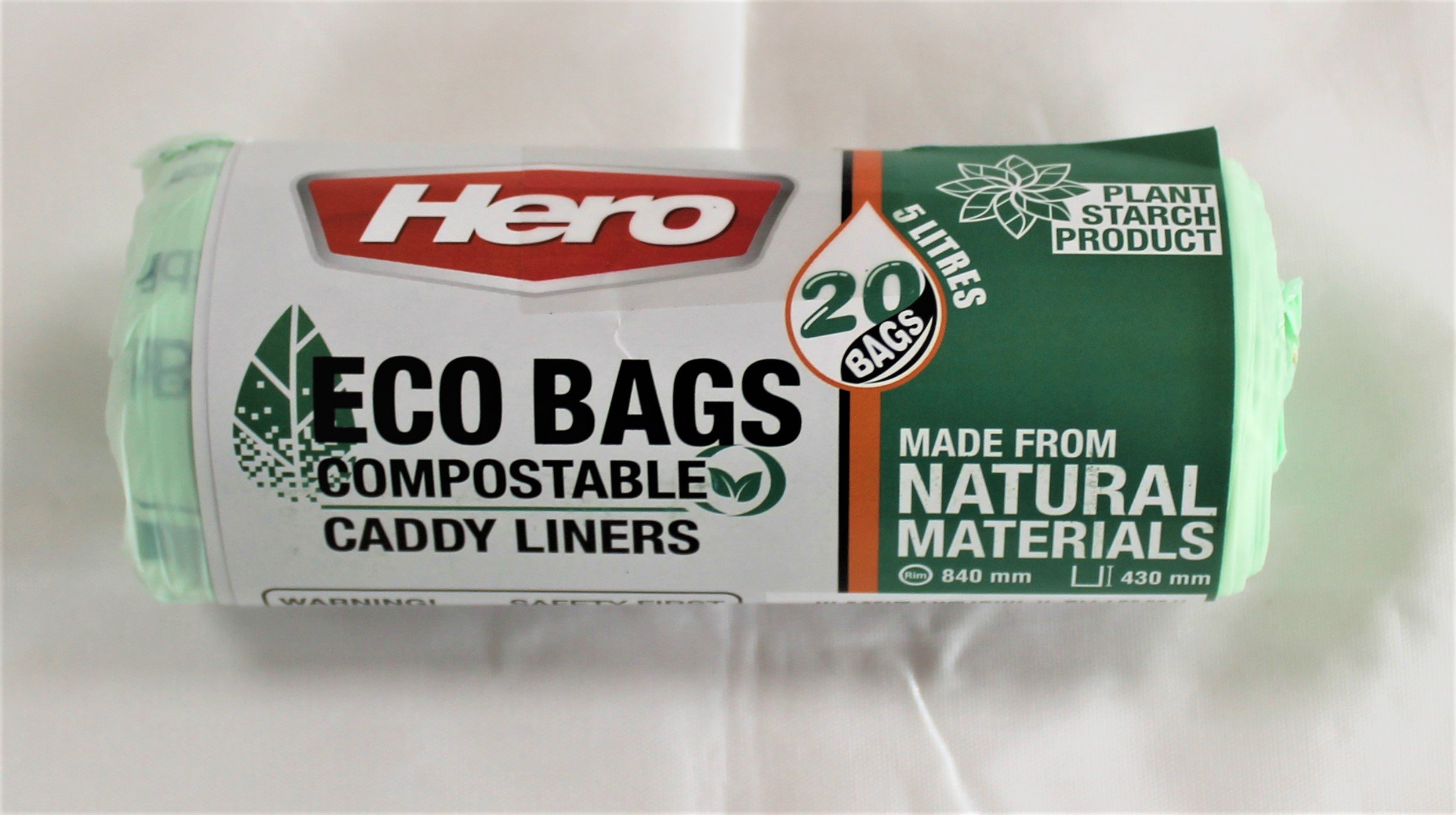 Hero Compostable Bag 5L (20Pcs/Roll)