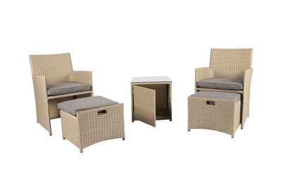 Wicker bistro set