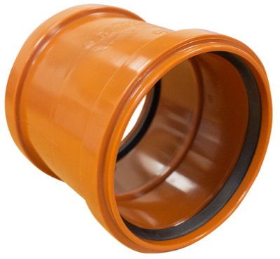 Sewer Coupler C/Stop 4" 063115E