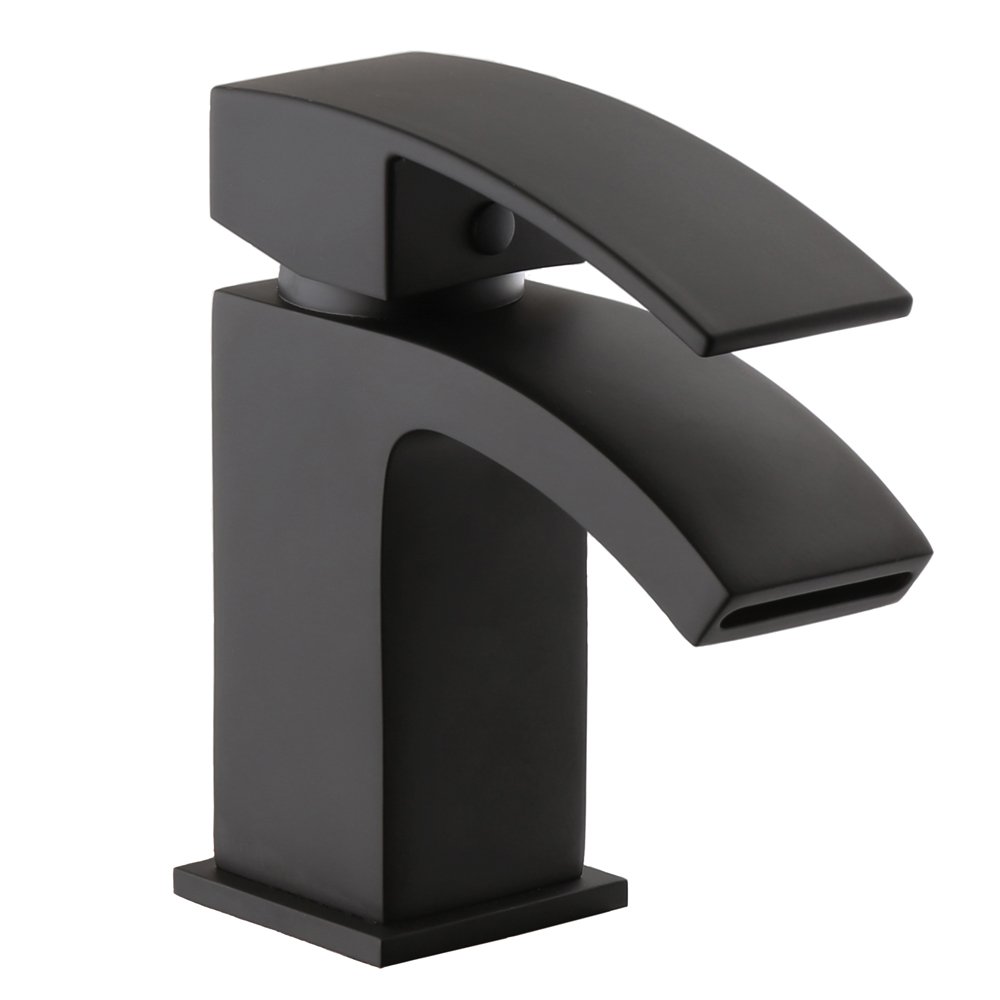 Trisen Mijas Mini Mono Basin Mixer Black