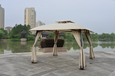 Steel Square Gazebo