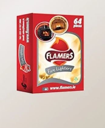 Flamers Firelighters 64 Pack (Carton 16)