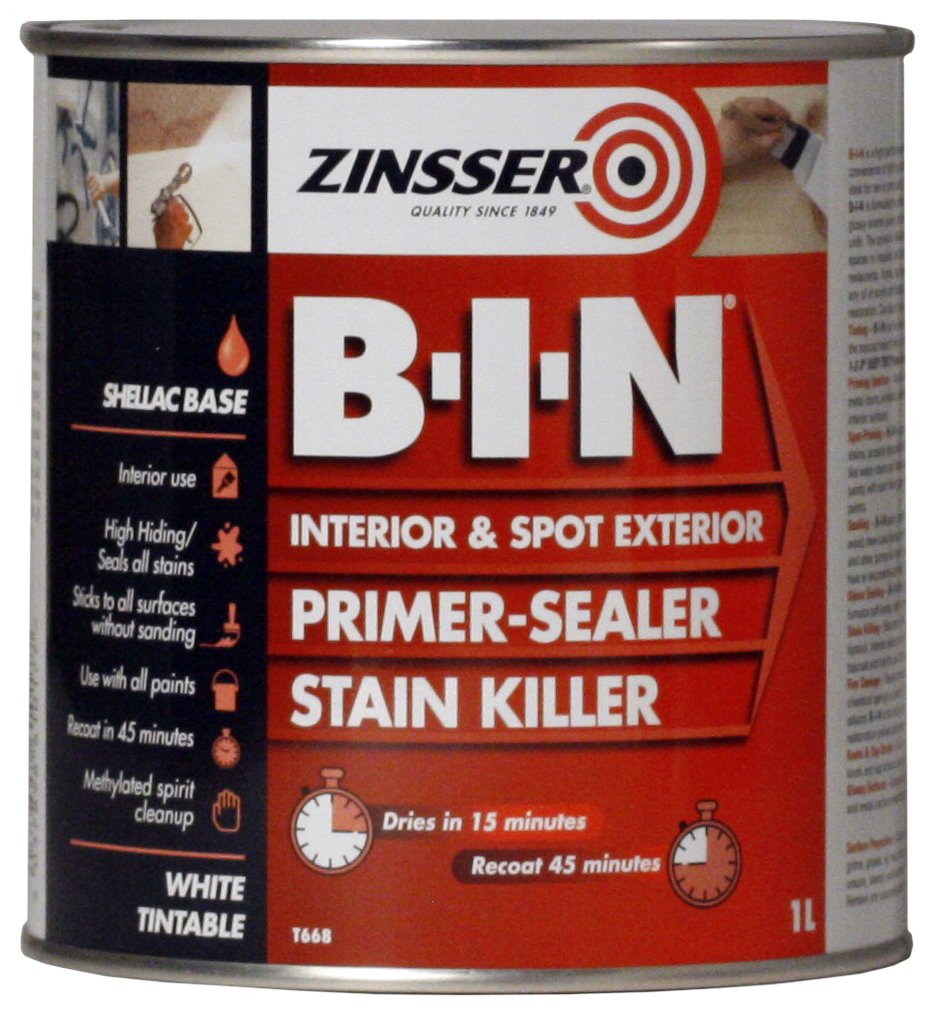 Zinsser B-I-N Primer Sealer 1L