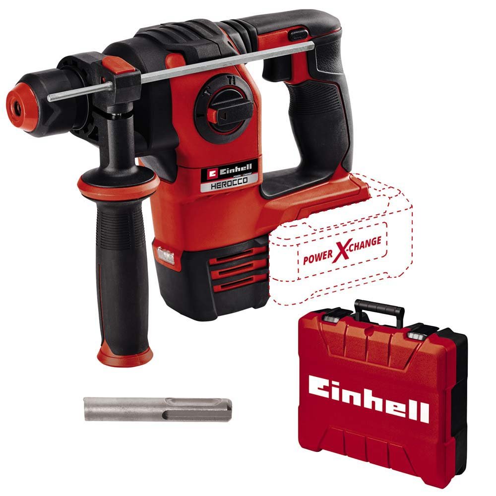 Einhell Power X-Change HEROCCO 18V 2.2J Rotary Hammer Drill - Ba