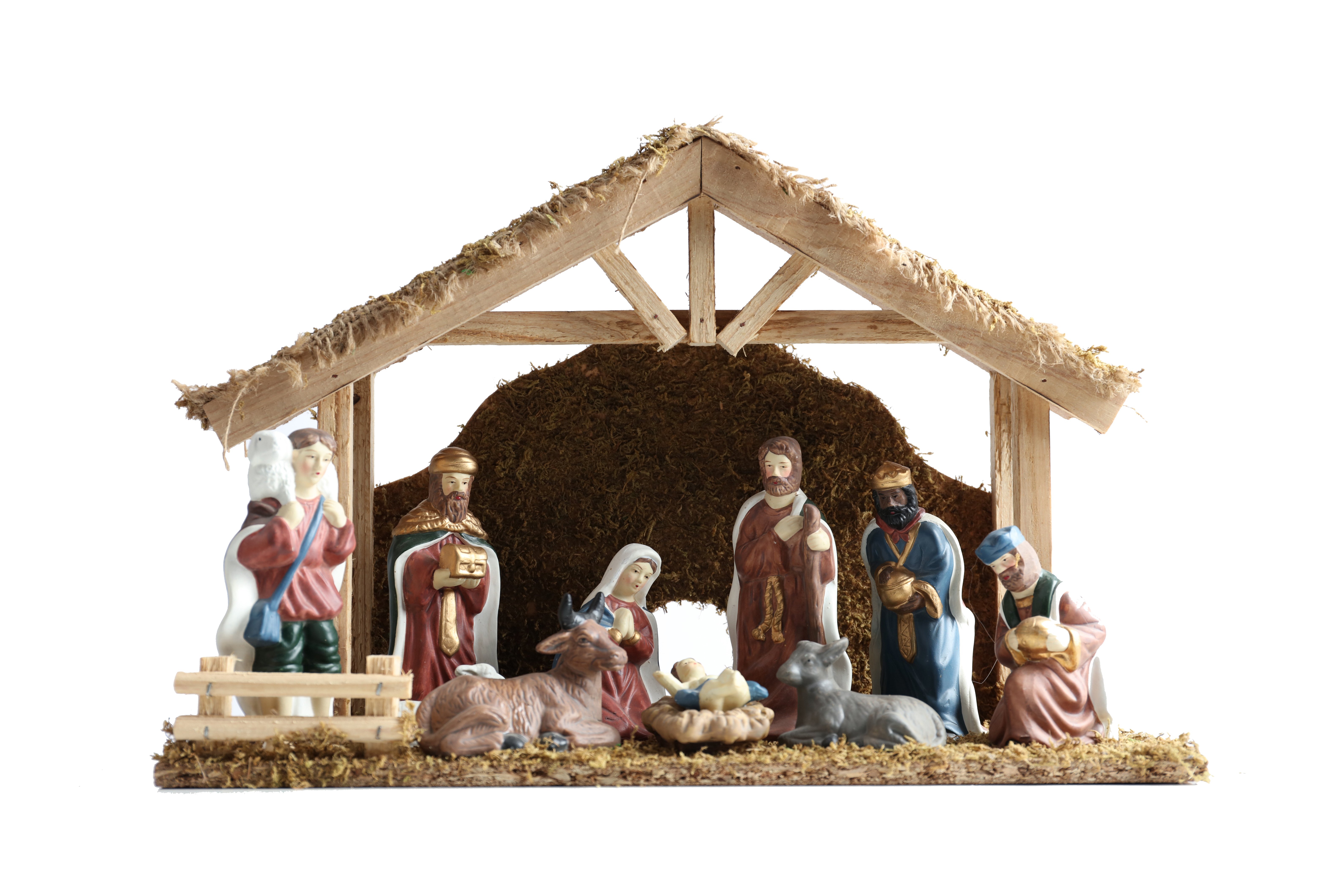 Christmas 9 Piece Nativity Scene