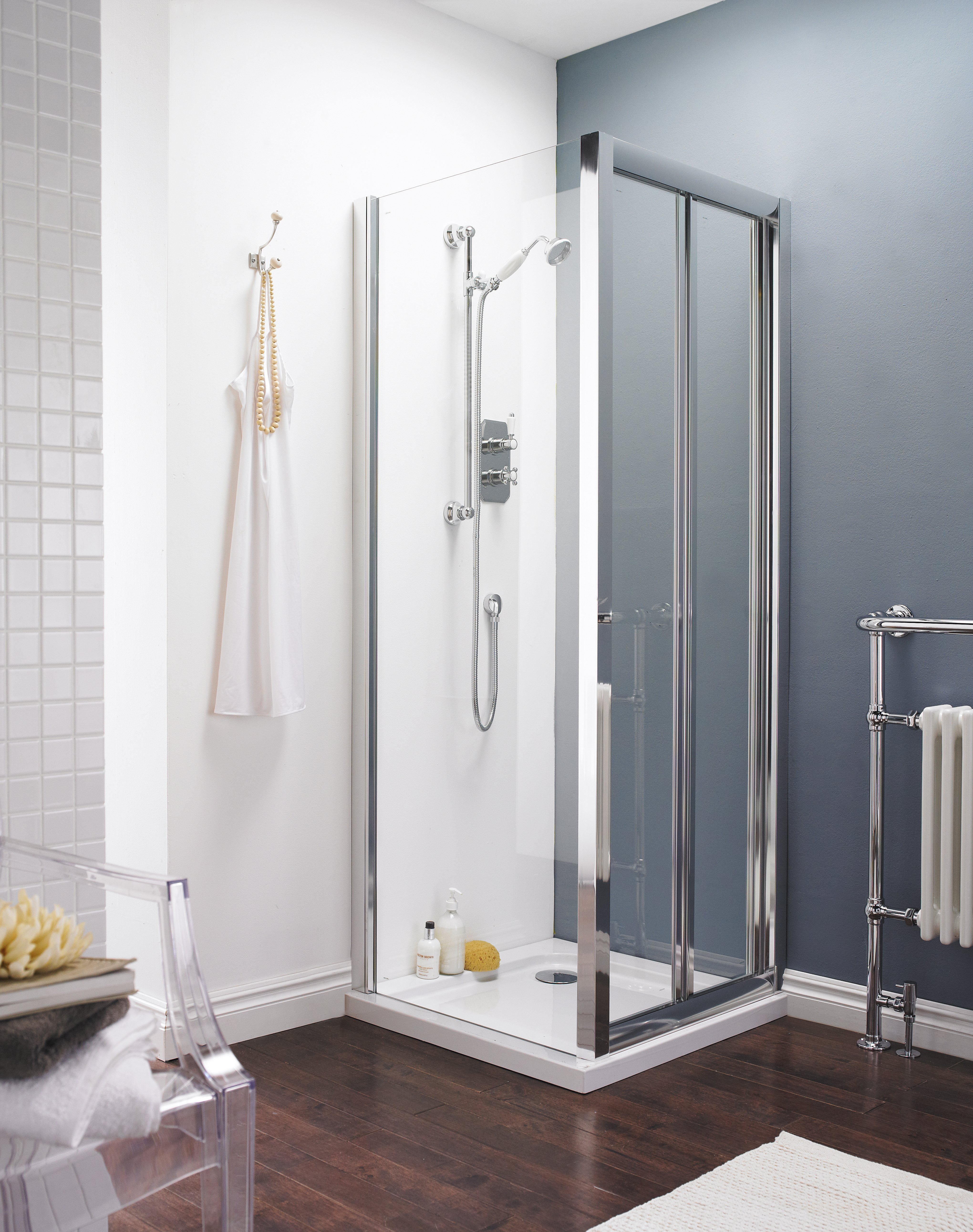 800 X 1850mm Bi-Fold Shower Door 6mm