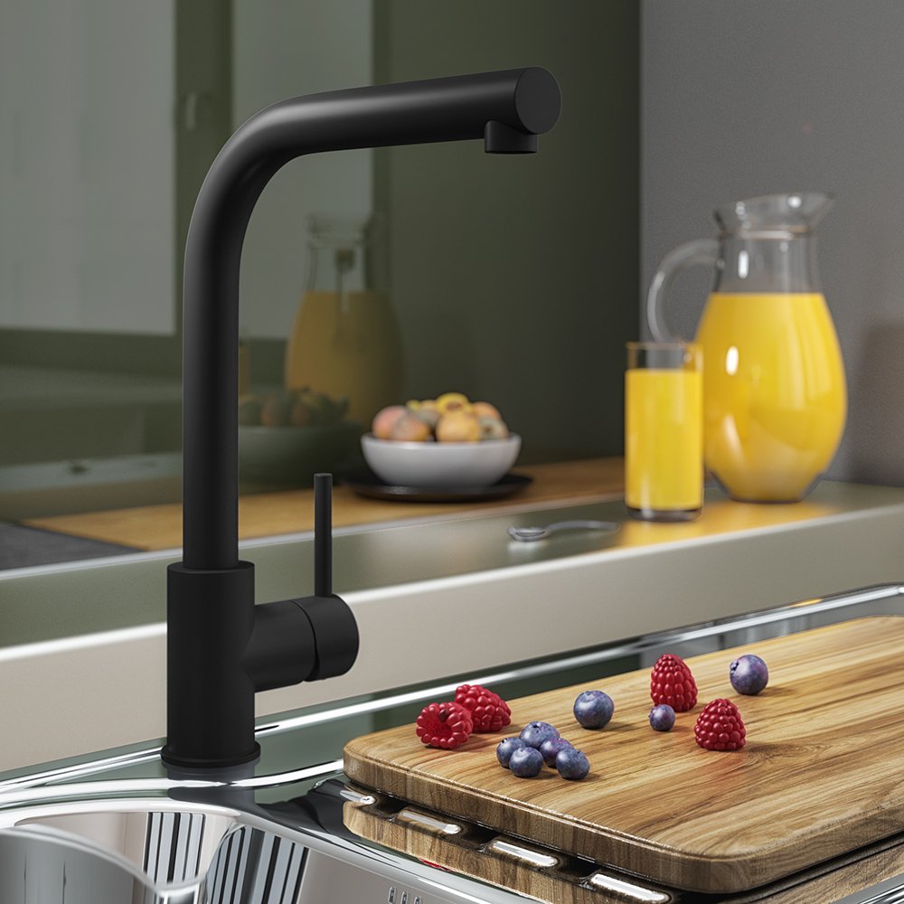 Trisen Adria Single Lever Sink Mixer Black