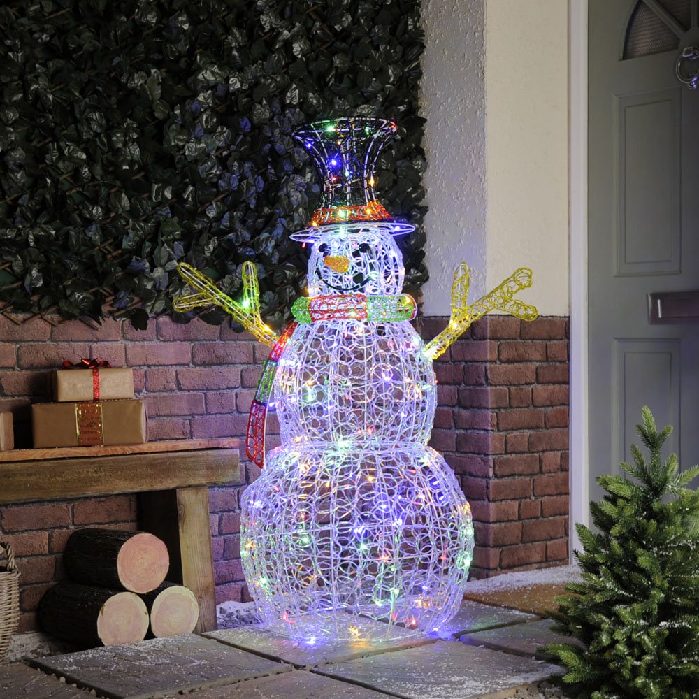 Soft Acrylic Snowman 120cm